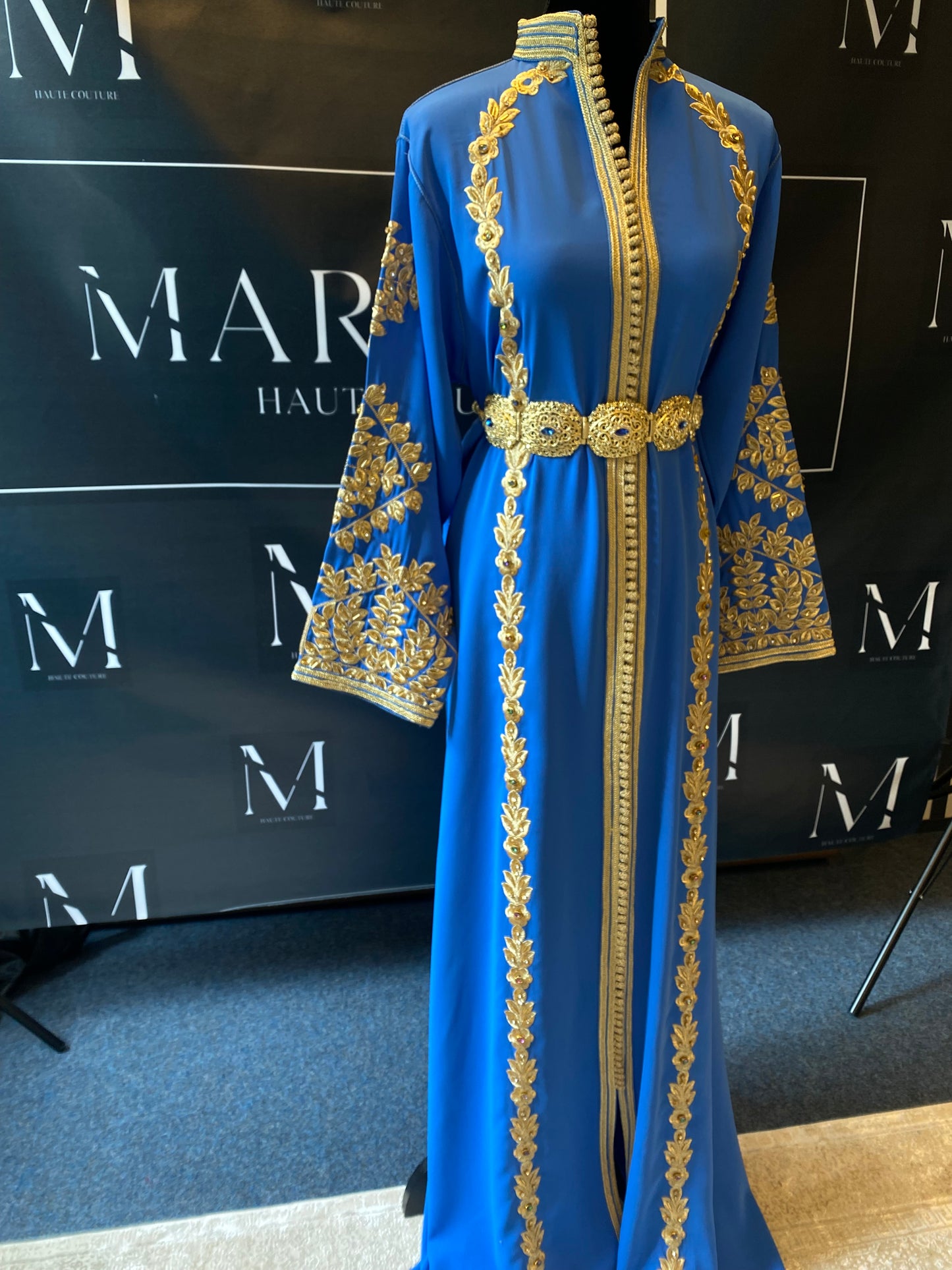 Caftan Tarz in Soft Blue