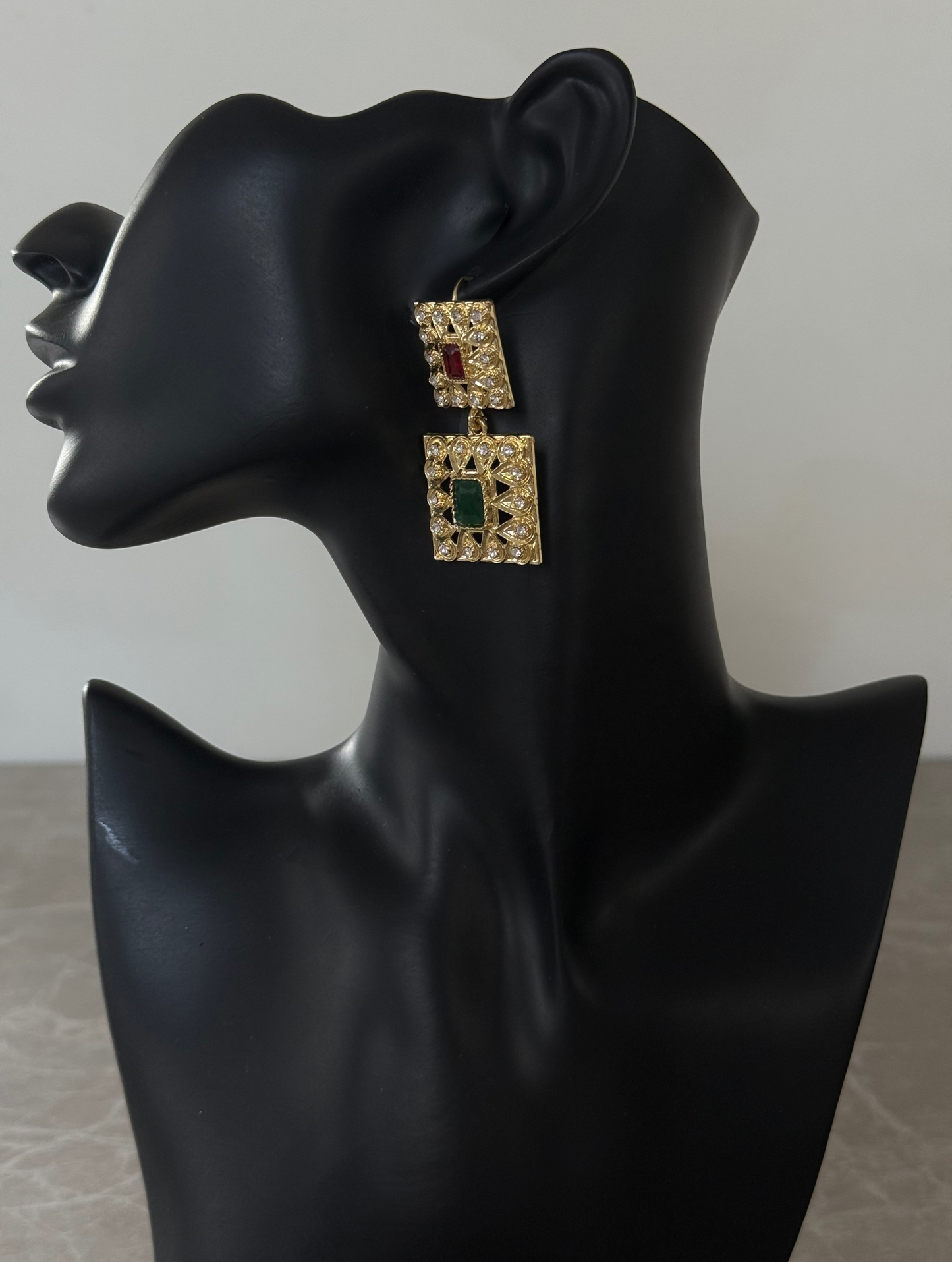 Beldi Square Earrings