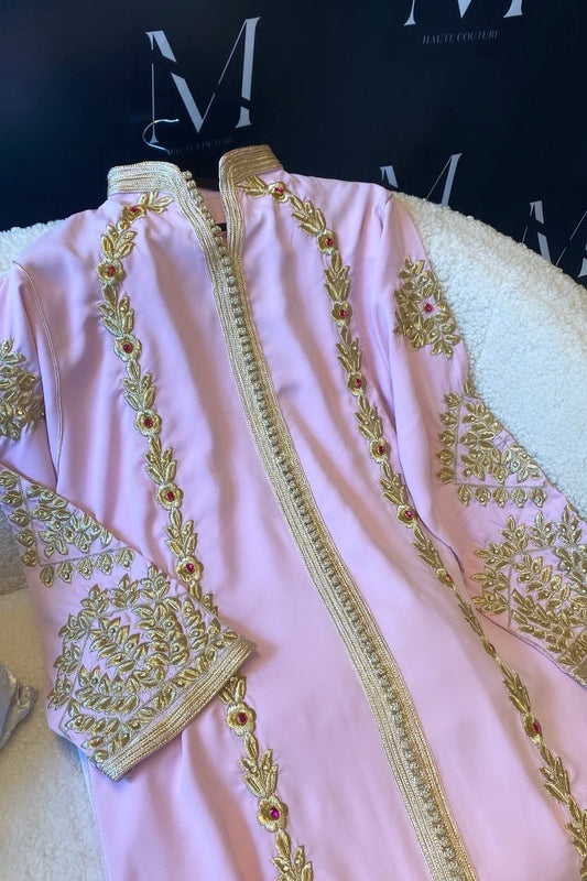 Caftan Tarz in Soft Pink
