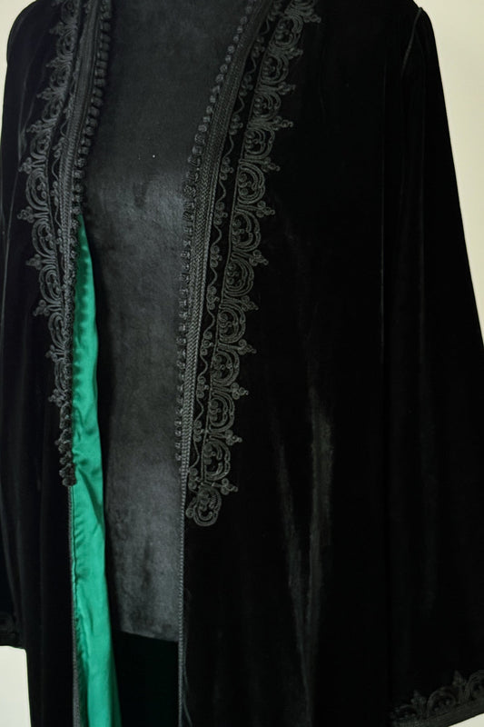 Abaya Mobra Dark Green