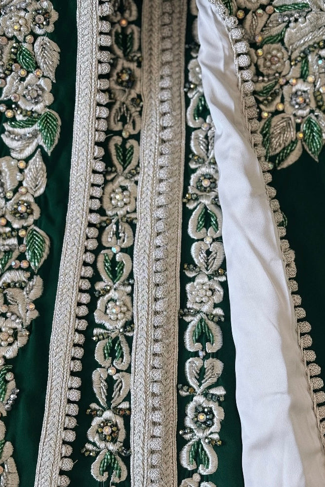 Takchita Silver in Green