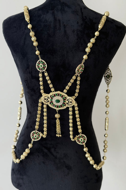 Beldi Back Necklace