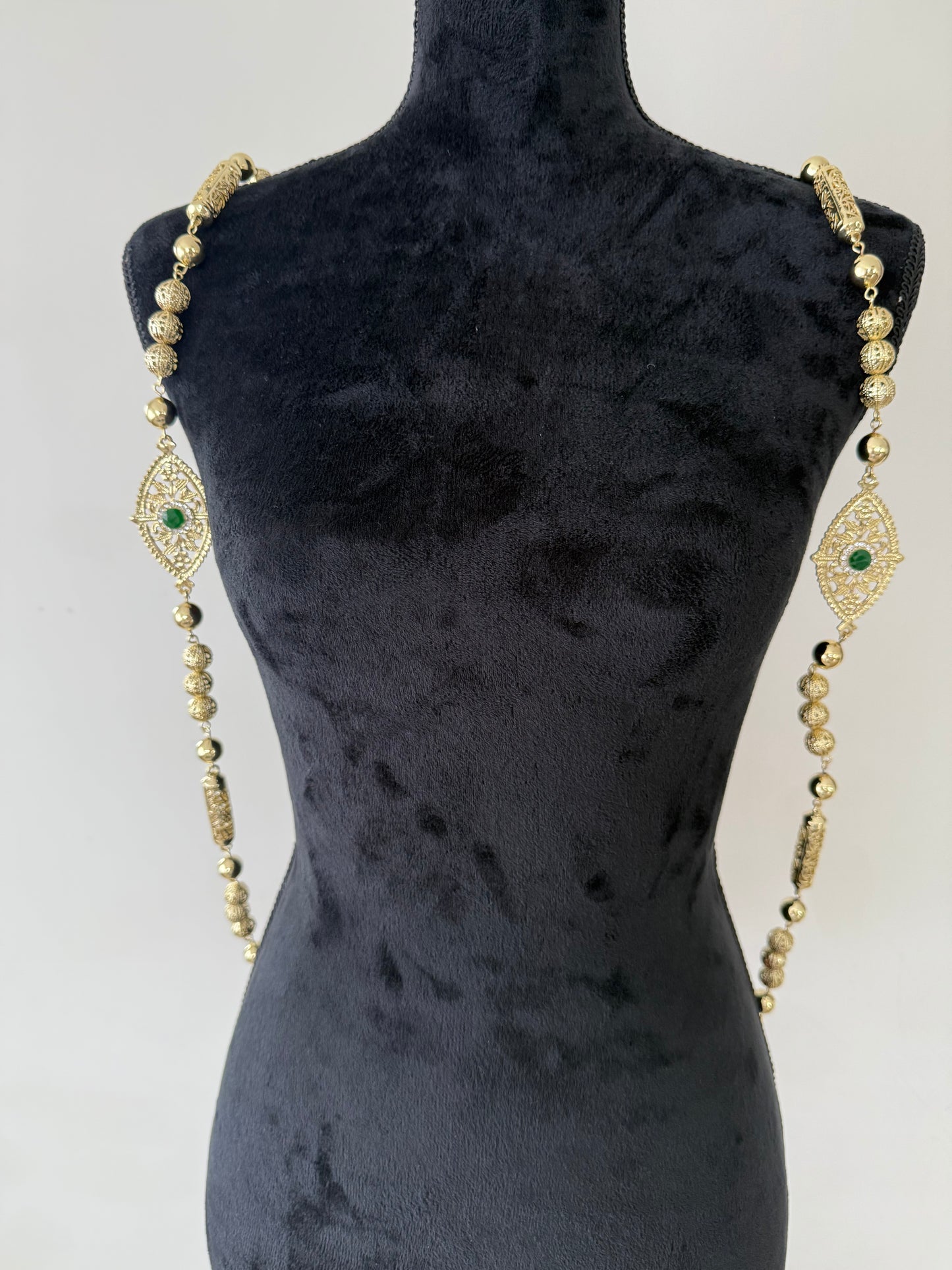 Beldi Back Necklace