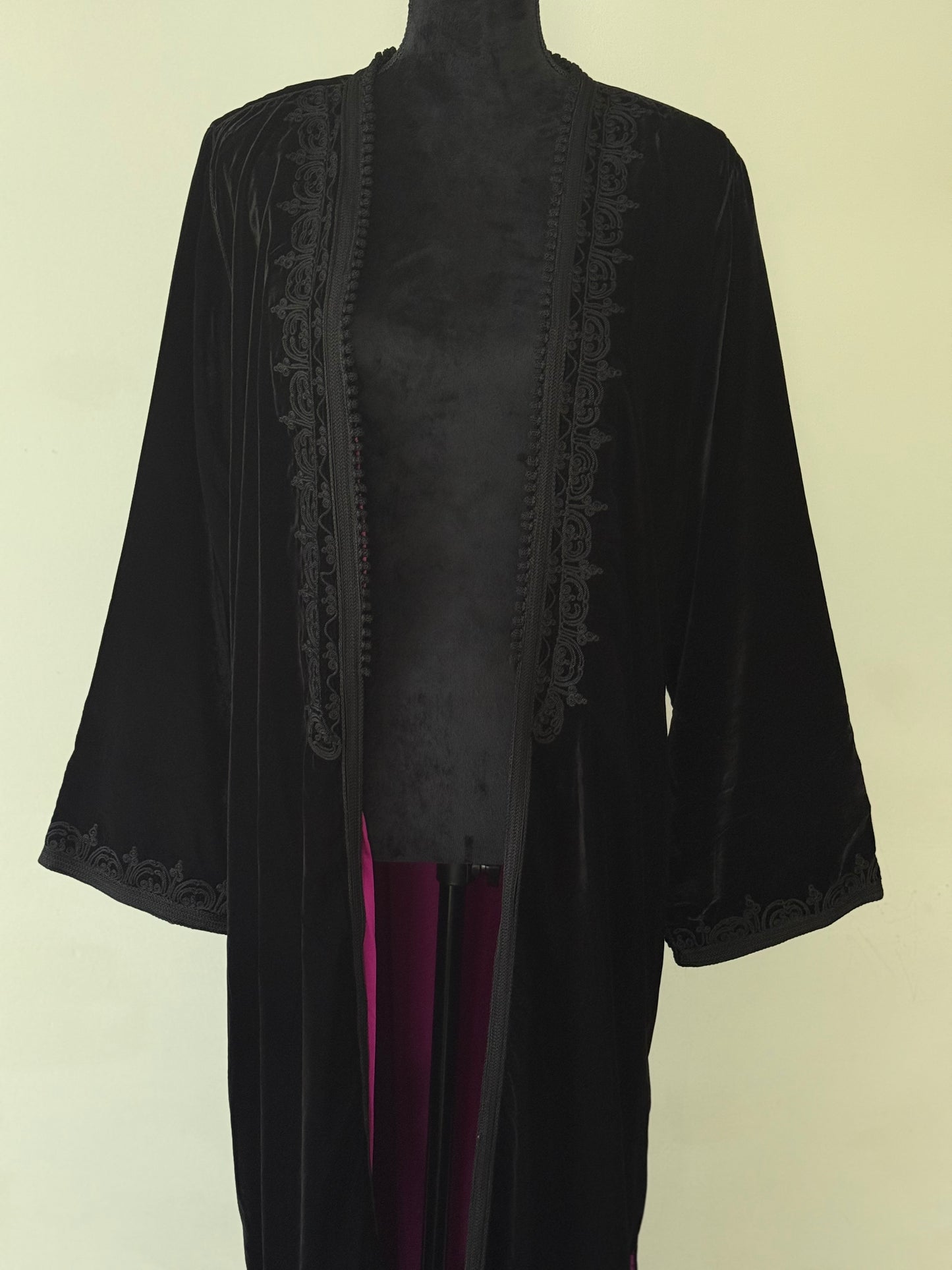 Abaya Mobra Purple