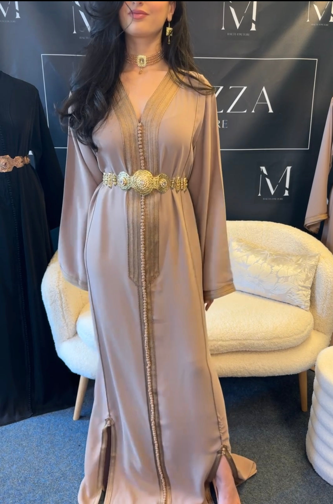 Timeless Caftan in Nude