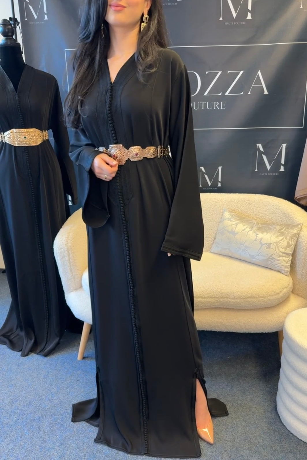 Timeless Caftan in Black