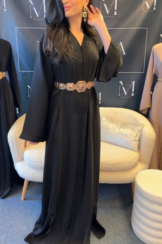 Timeless Caftan in Black