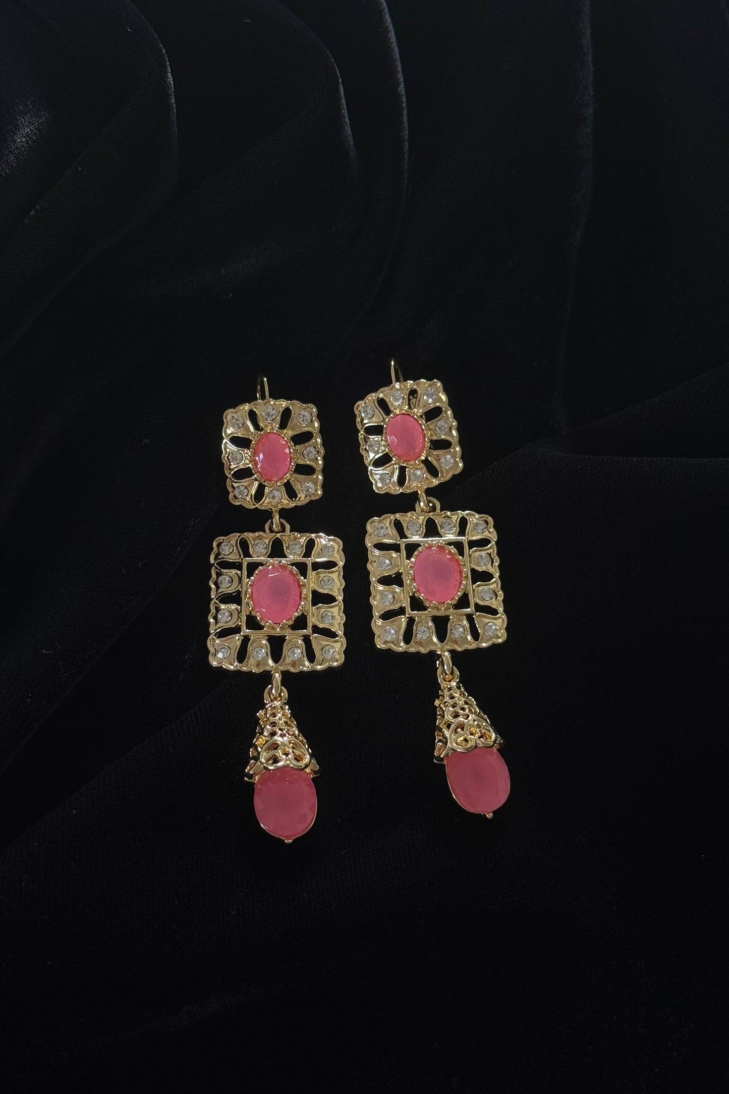 Royal Square Earrings
