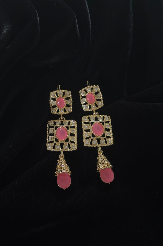 Royal Square Earrings