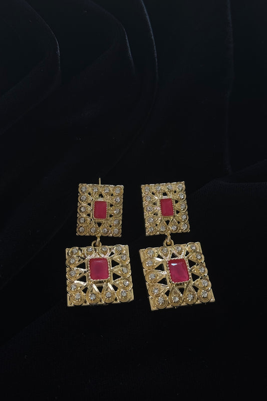 Beldi Square Earrings
