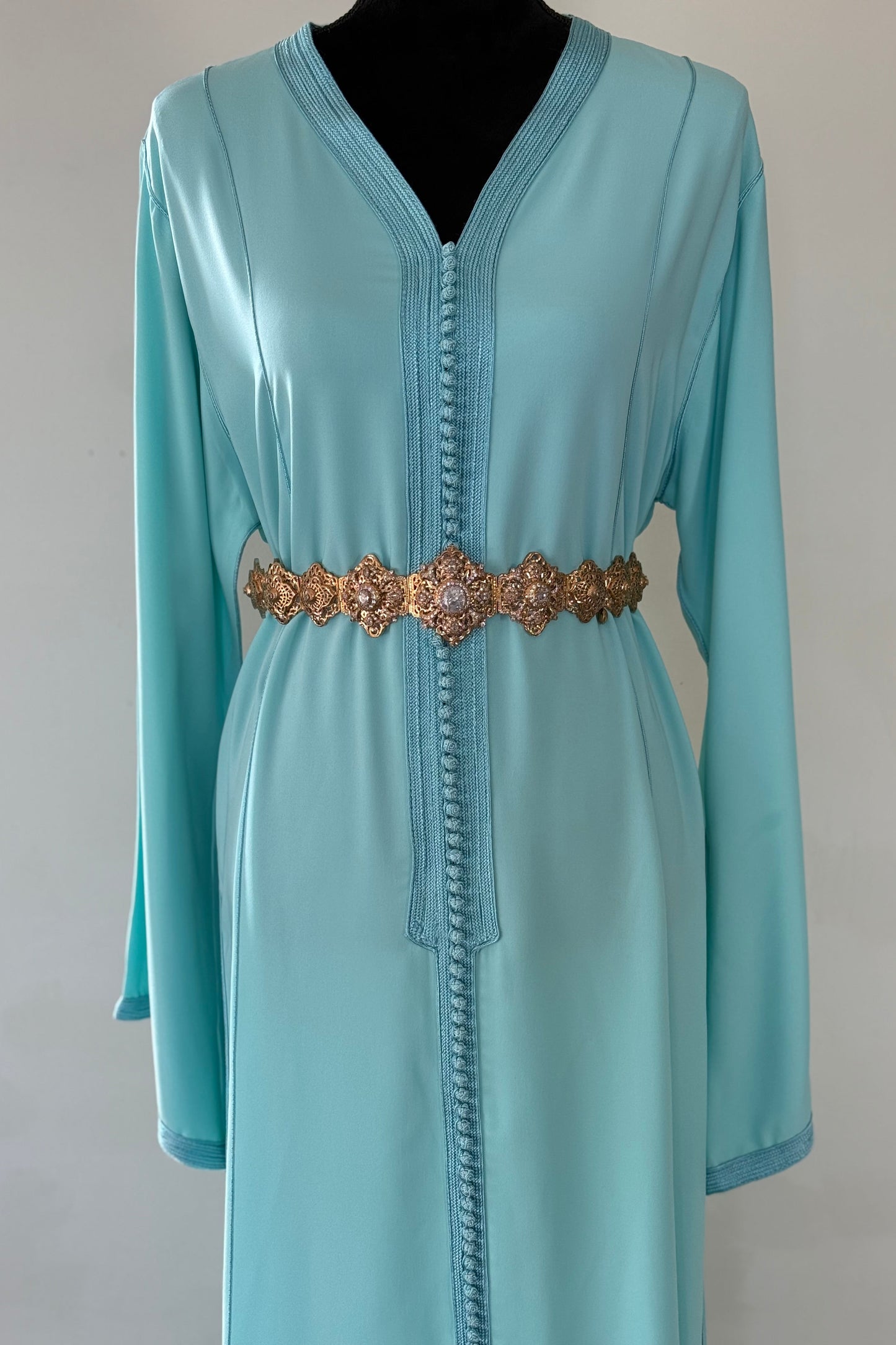 Timeless Caftan in Soft Blue