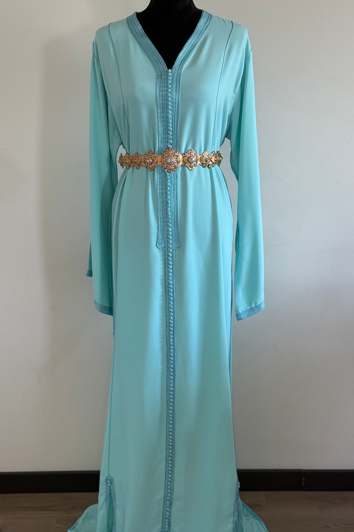 Timeless Caftan in Soft Blue