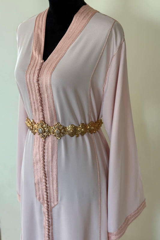 Timeless Caftan in Soft Pink
