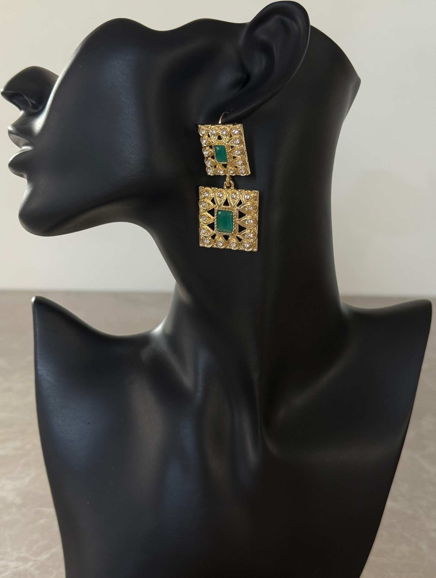 Beldi Square Earrings