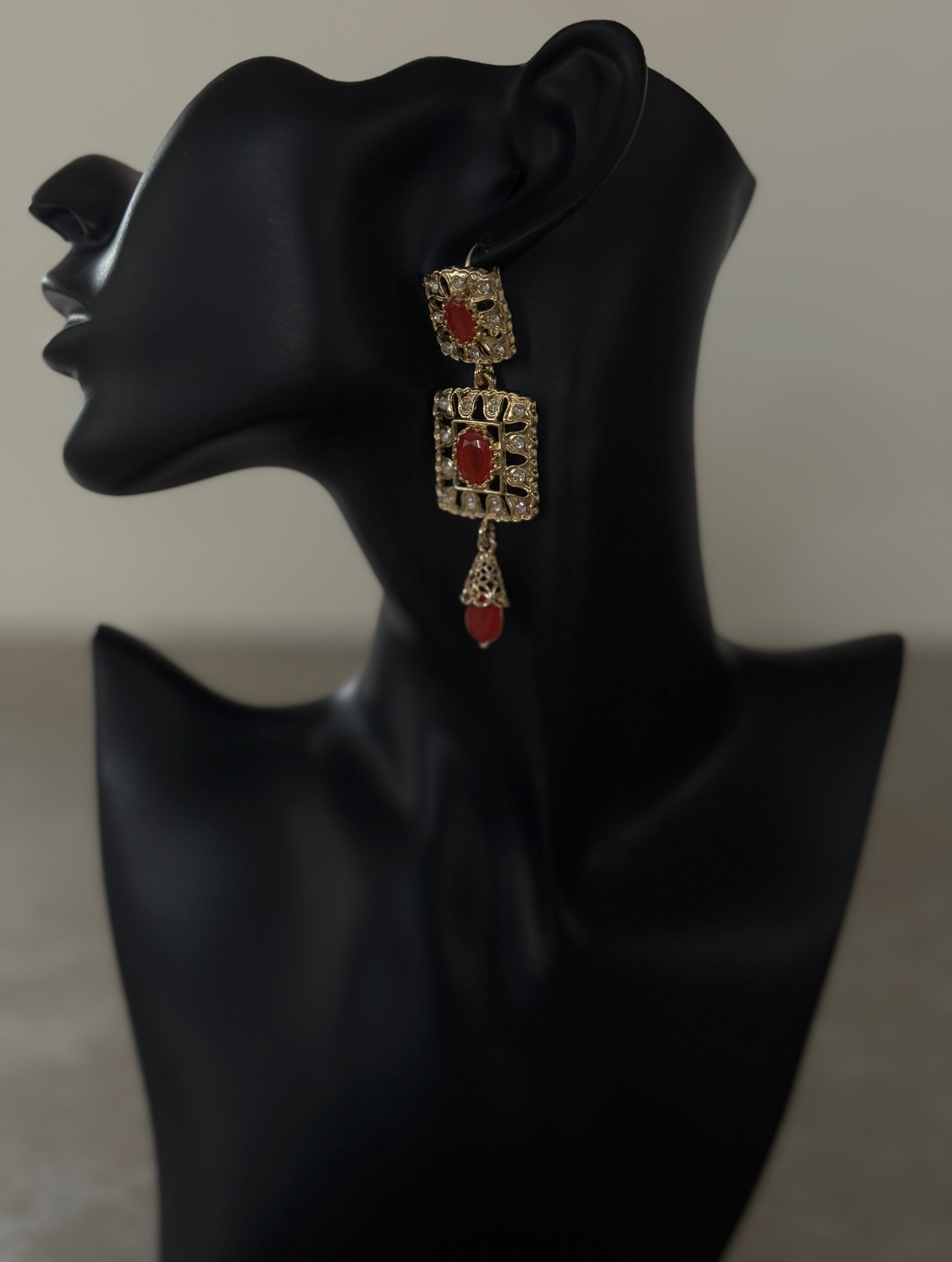 Royal Square Earrings