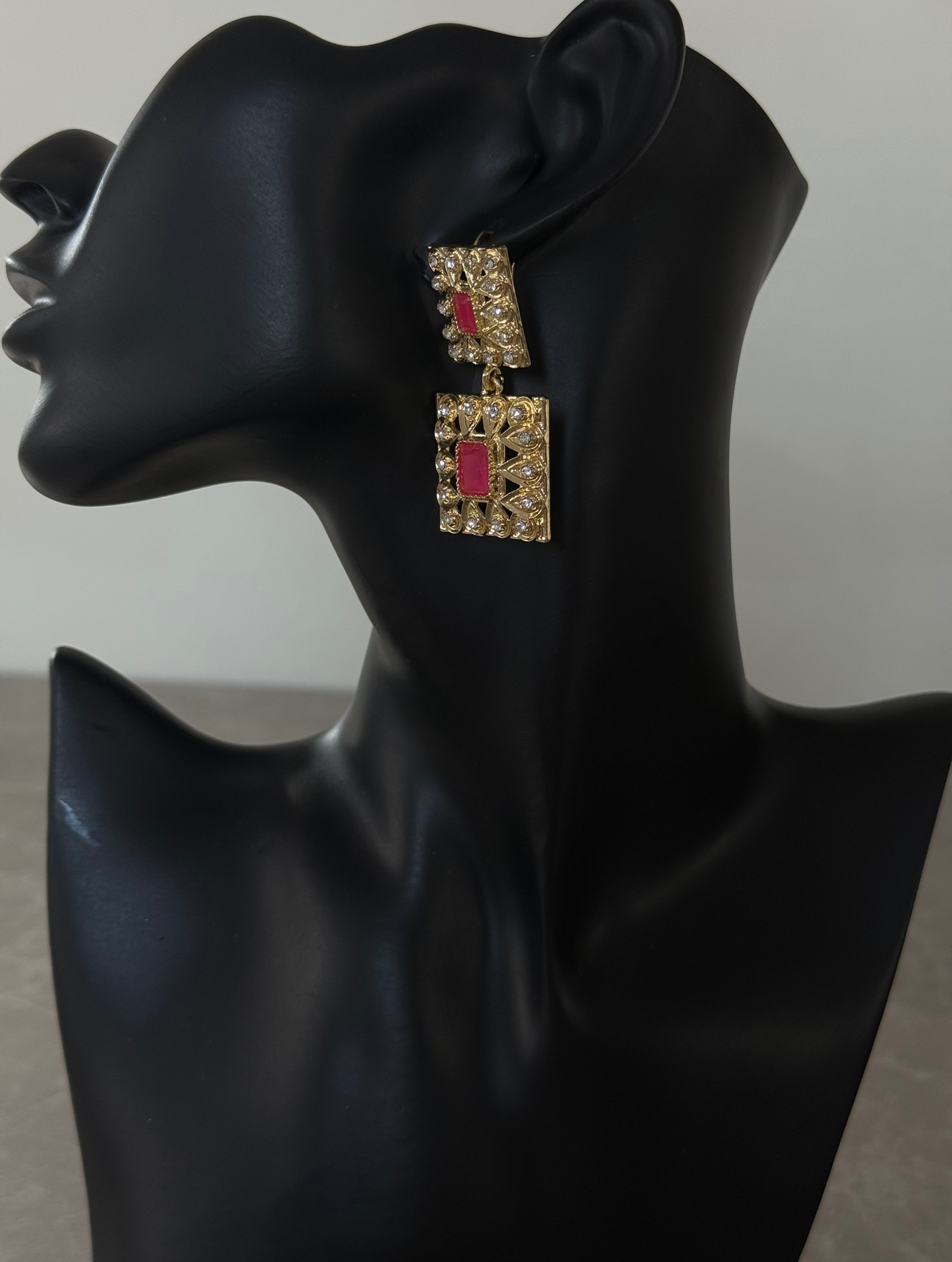 Beldi Square Earrings