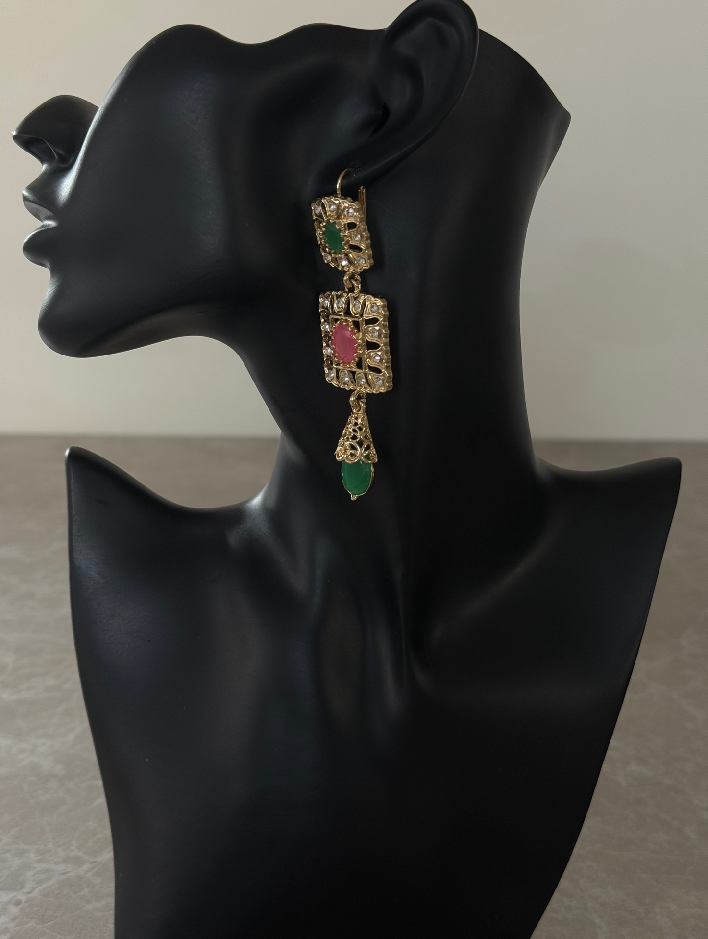 Royal Square Earrings