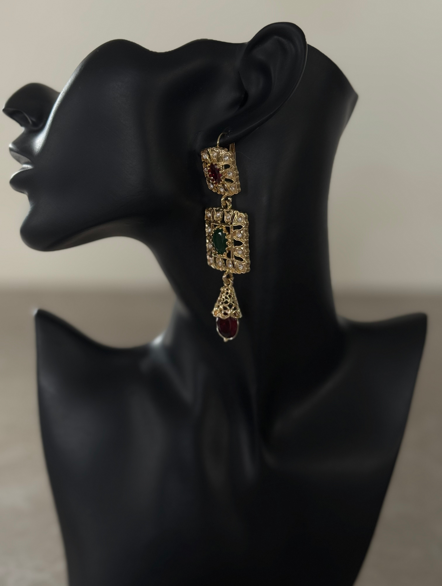 Royal Square Earrings